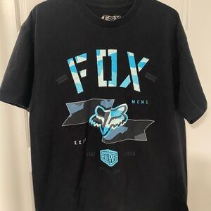 Fox Racing Tee Men’s XL Black Blue